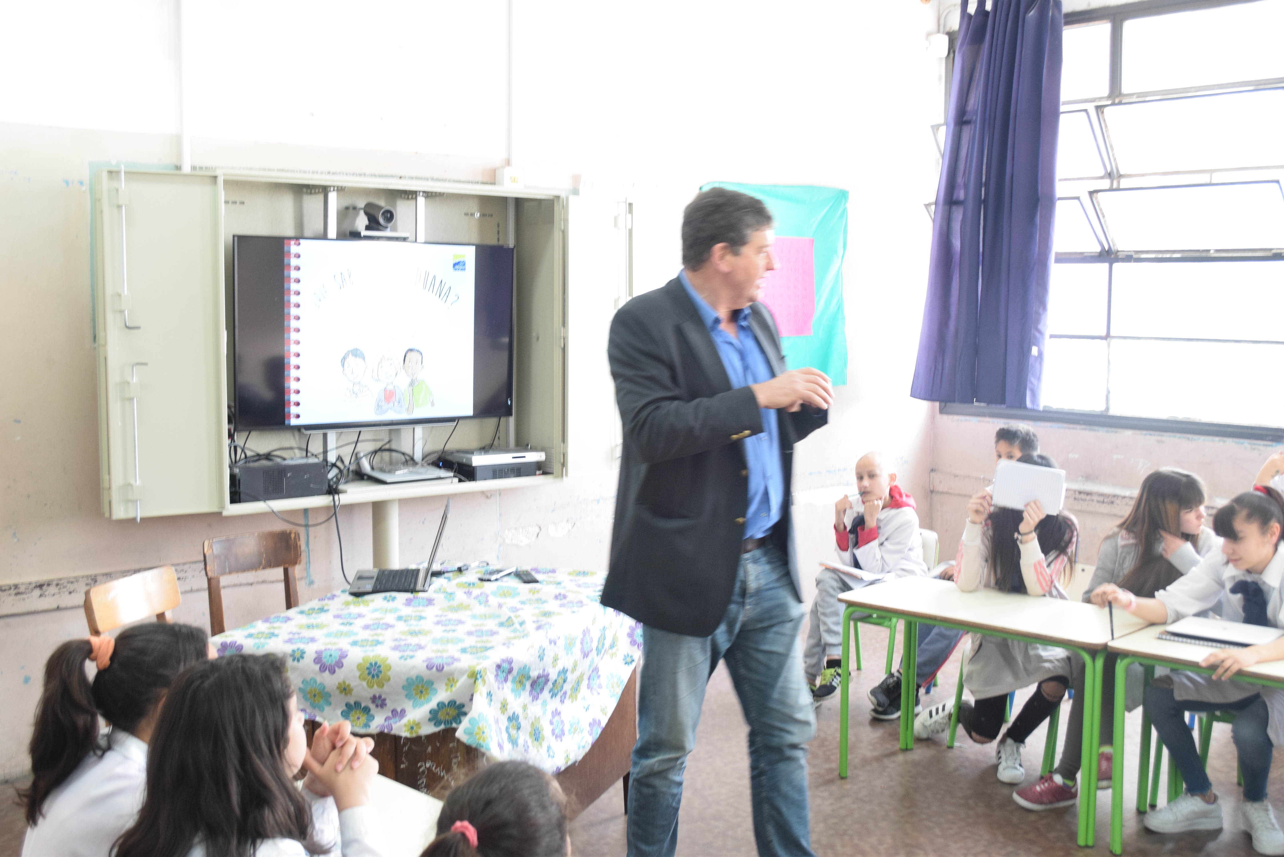 Charla en la escuela N° 37