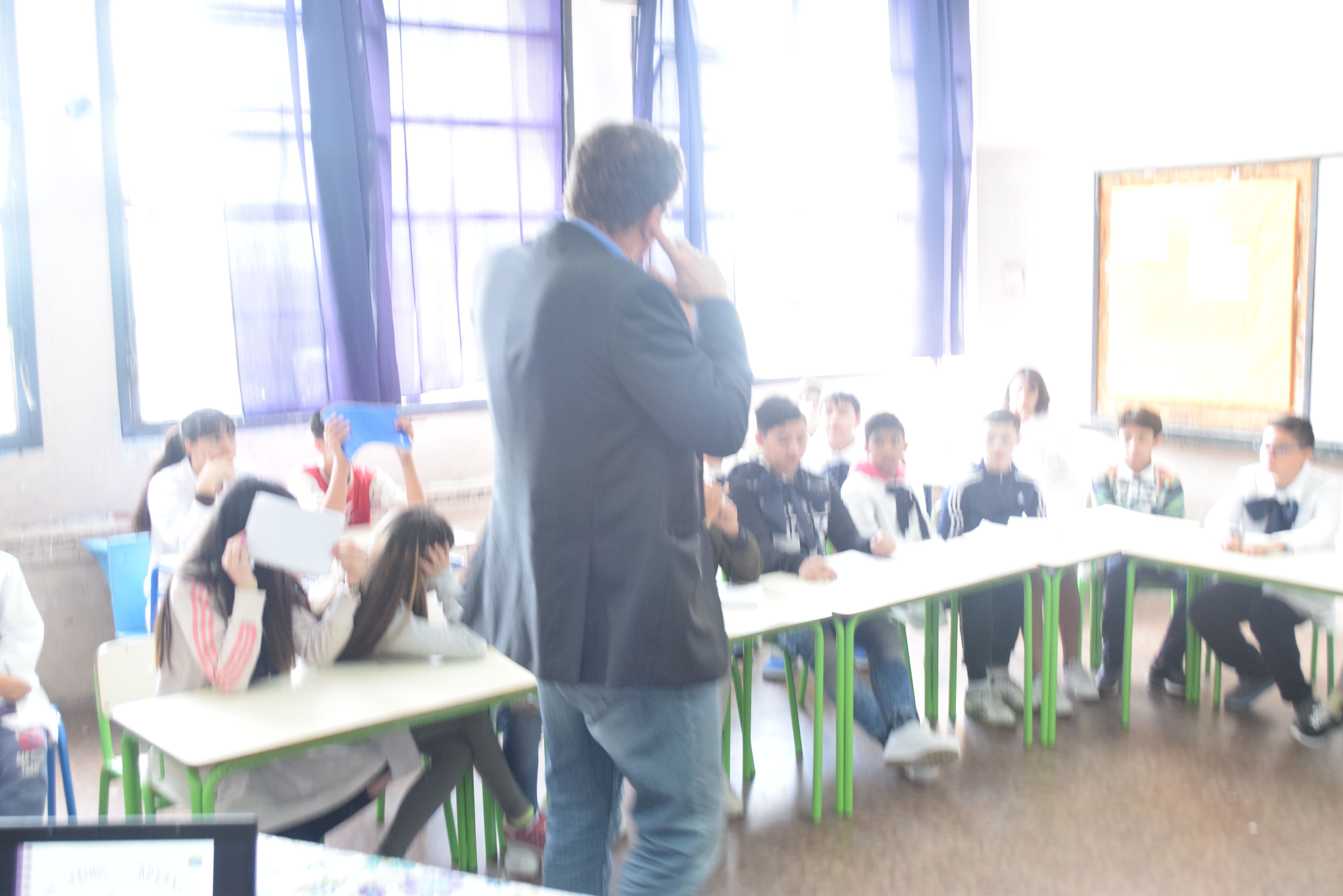 Charla en la escuela N°37