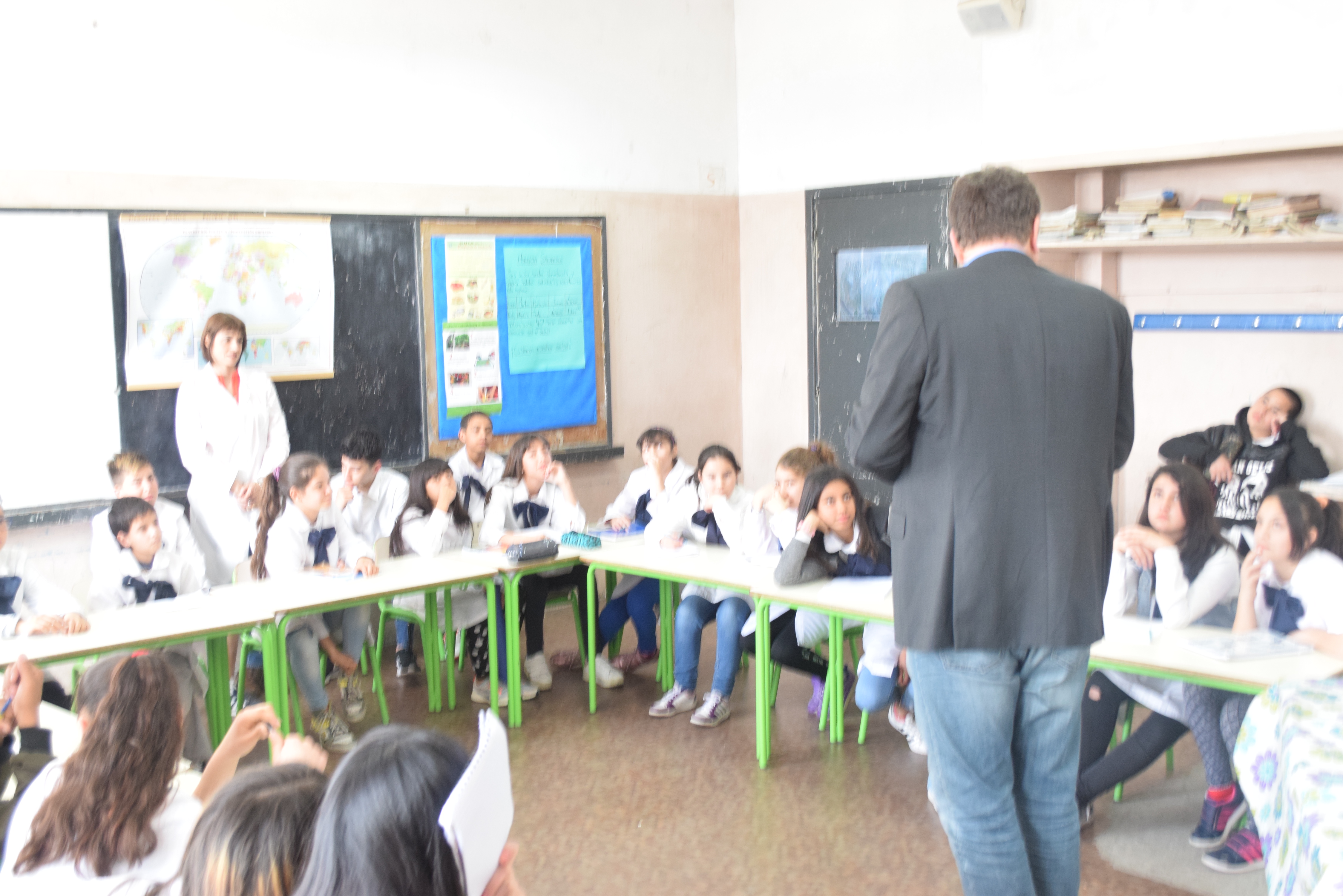 Charla en la escuela N°37