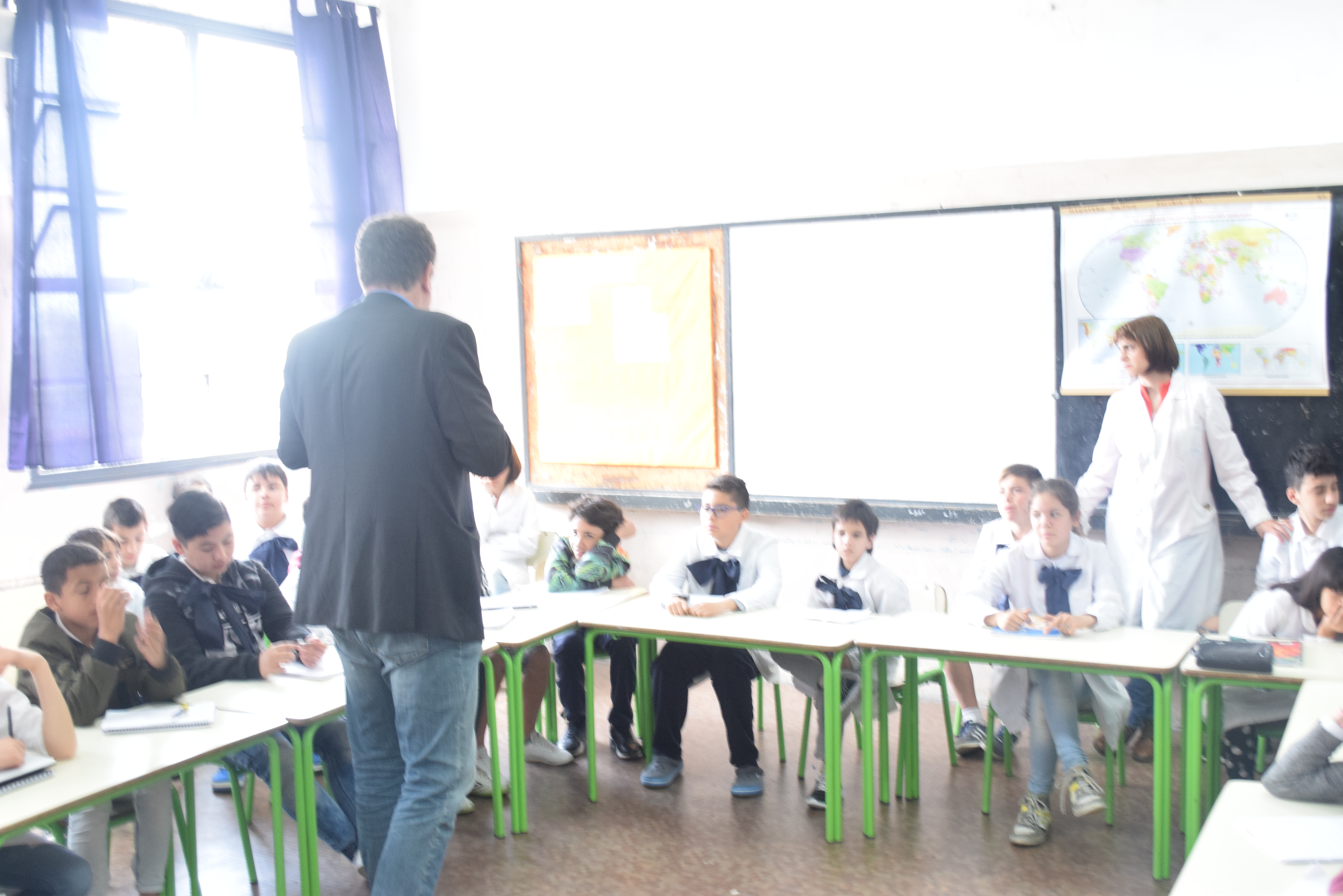 Charla en la escuela N°37