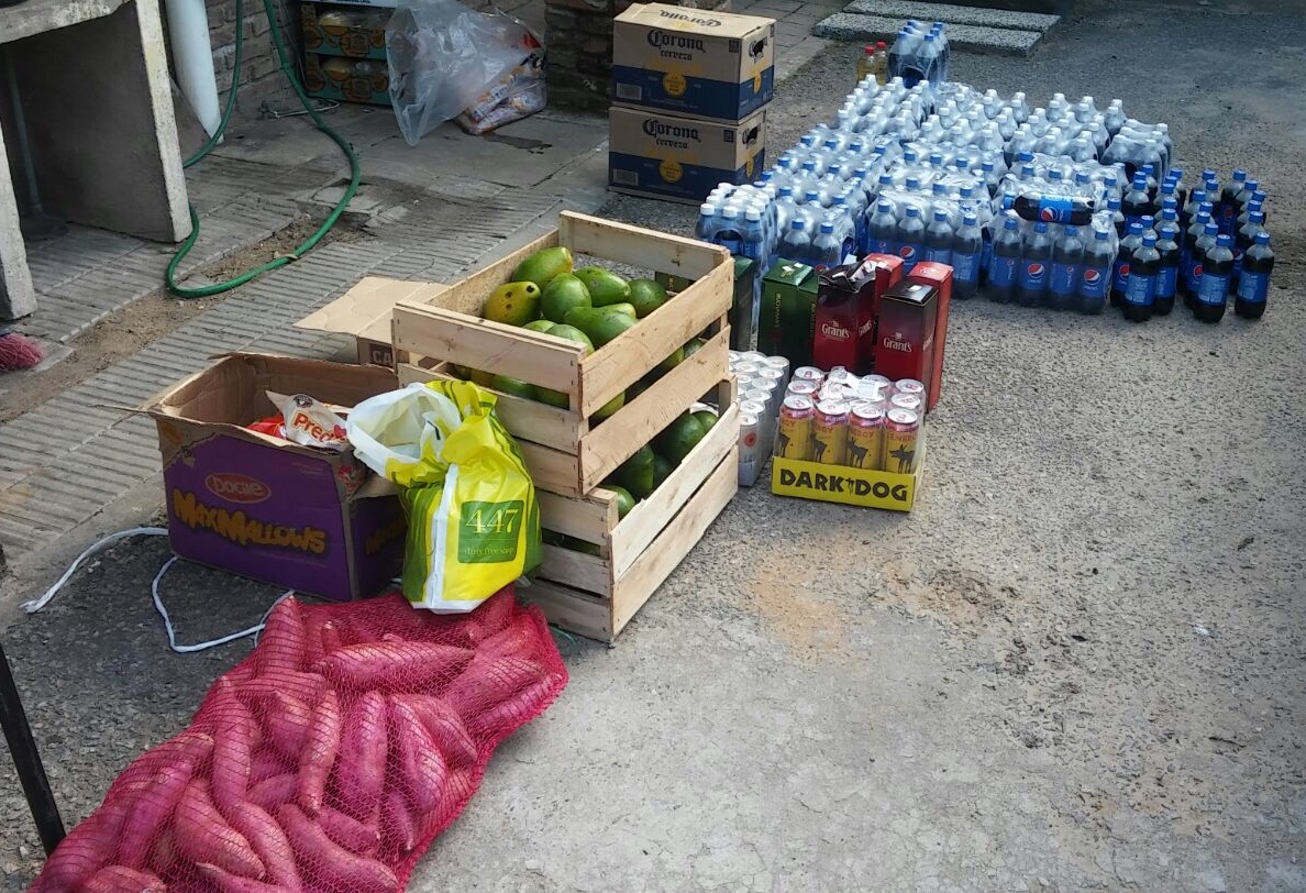 Imagen de mercadería incautada