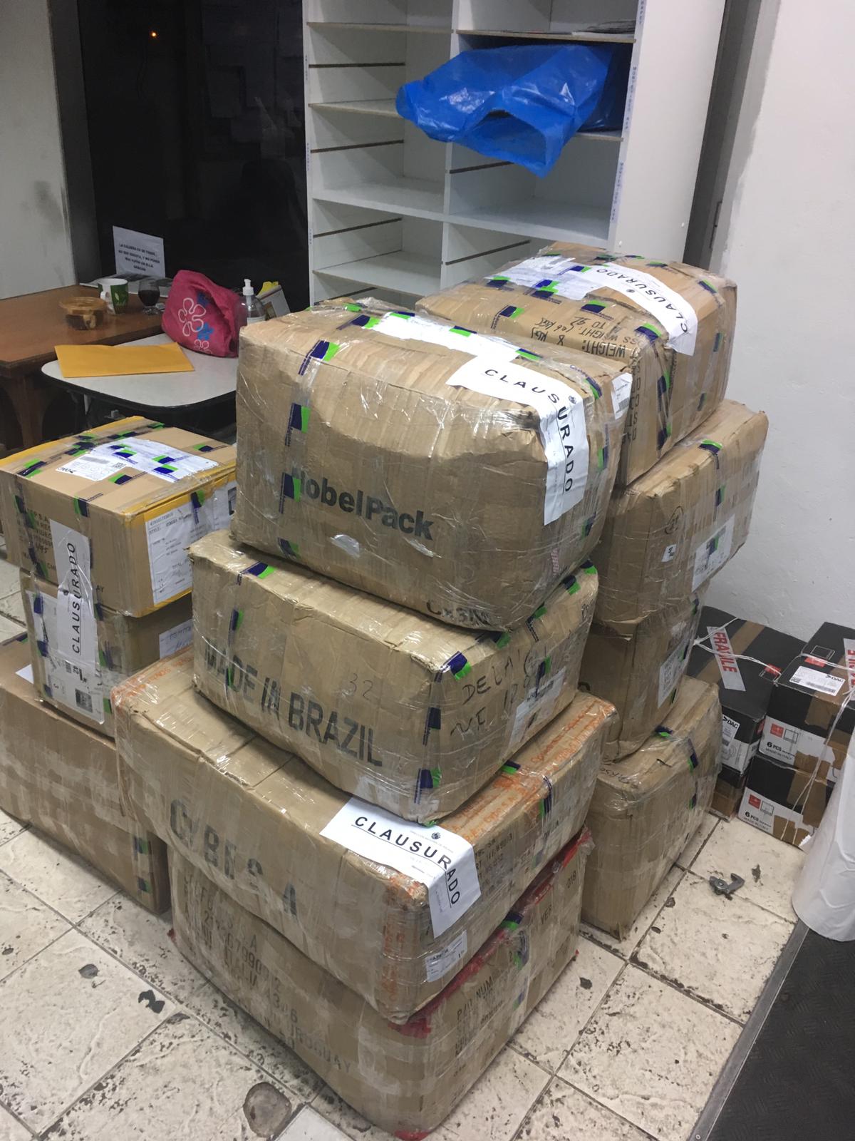Imagen de mercadería incautada