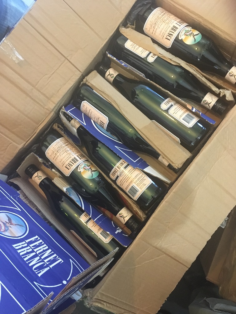 Imagen de mercadería incautada